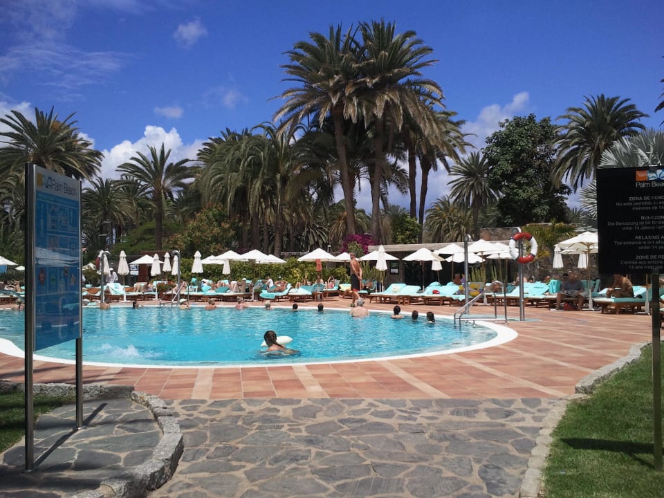 Welness Pool sehr beheizt! und Relax Zone Seaside Hotel Palm Beach