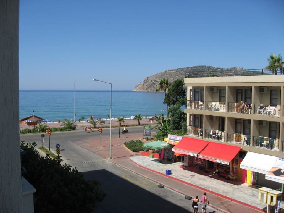 Der Blick von unserem Balkon Parador Beach Hotel