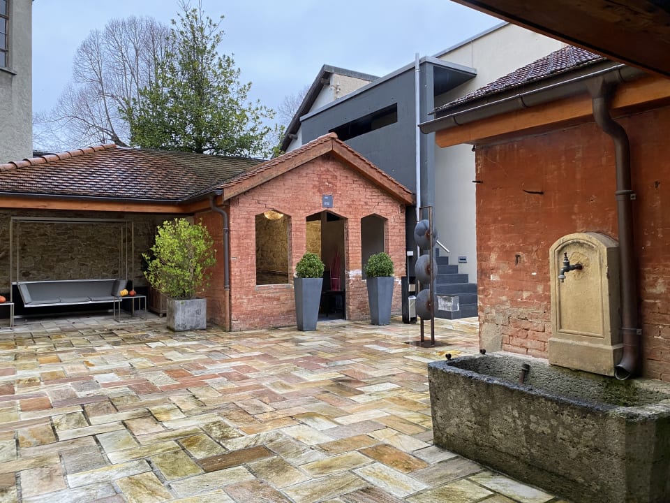 Gartenanlage Hôtel du Théâtre