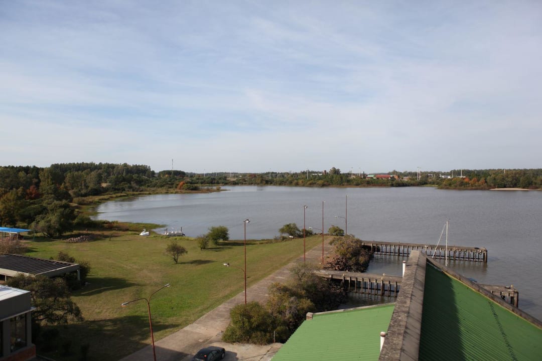 Вид с башни на реку Уругвай Hotel Horacio Quiroga