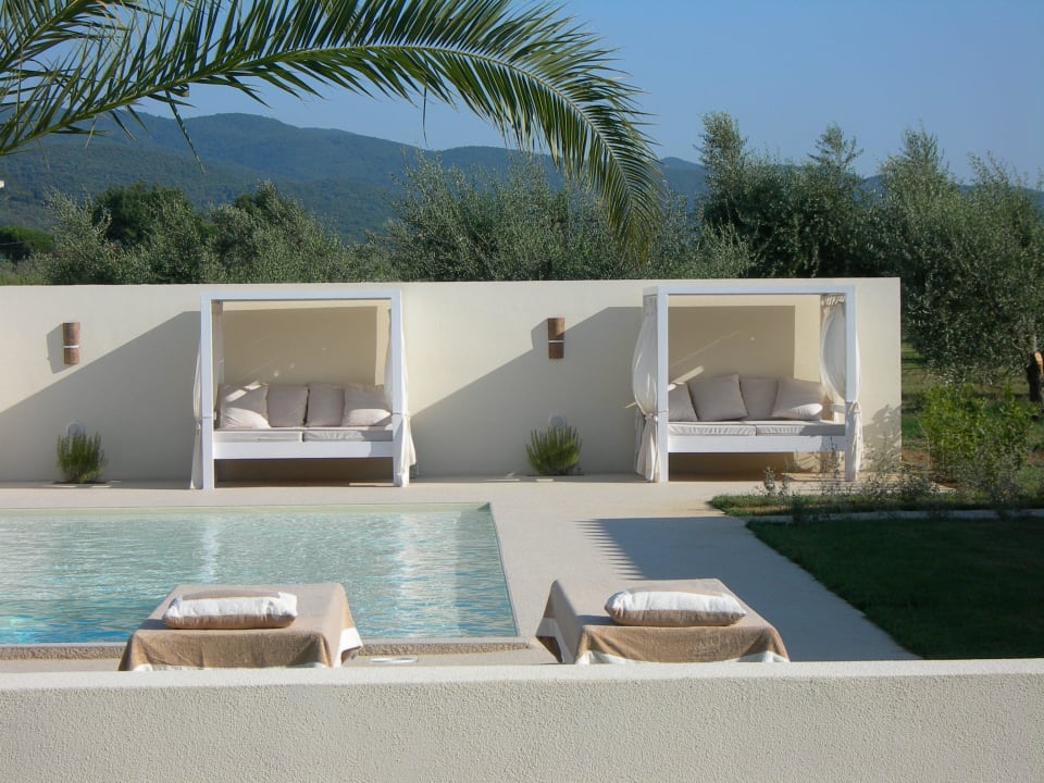 Gazebos piscina Relais Le Fornacelle