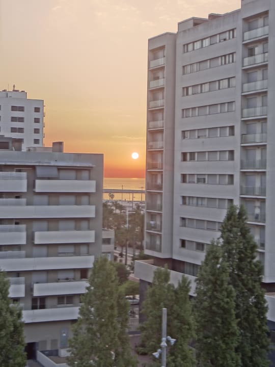 Ausblick Zimmer 610 Eurohotel Diagonal Port