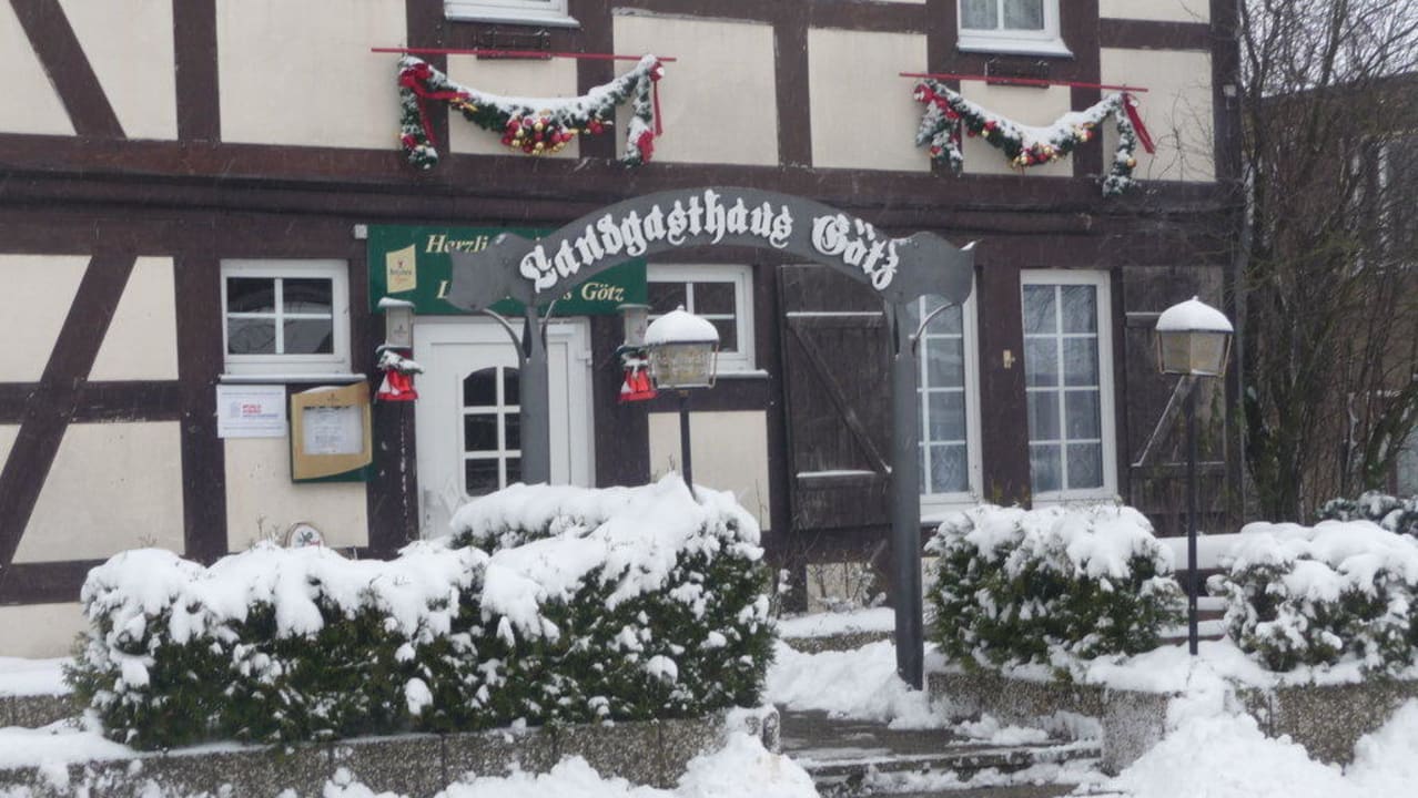 Haupteingang Landgasthaus Götz