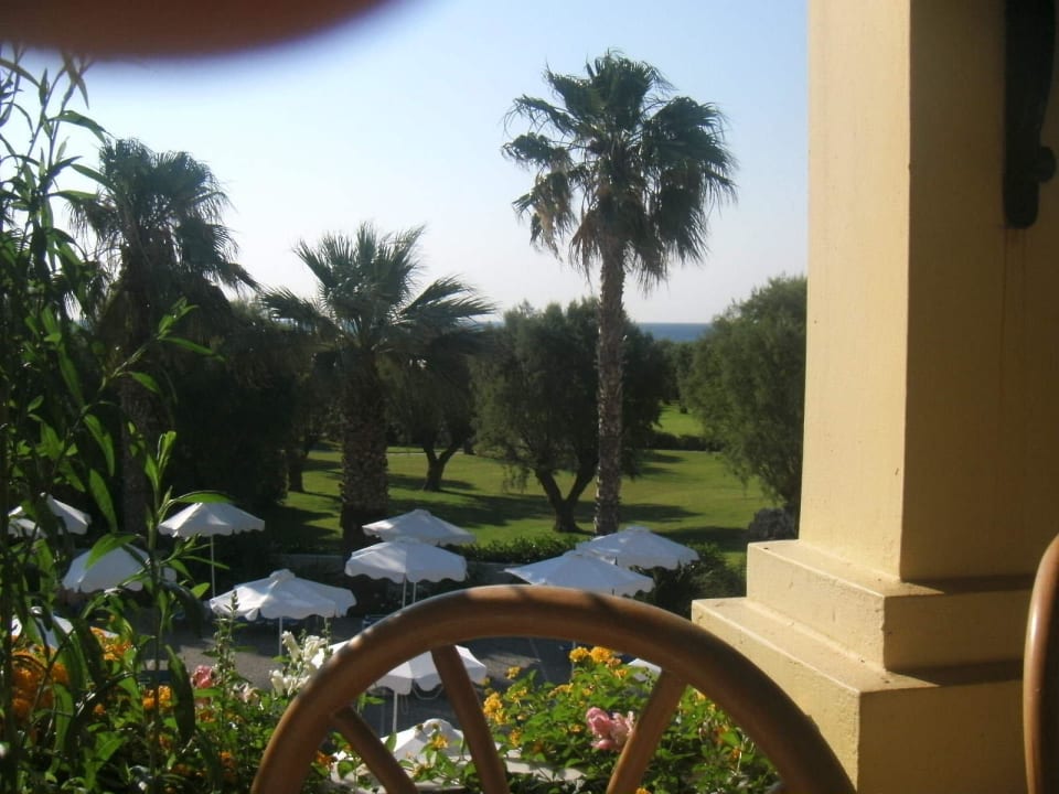 Ausblick von der Restaurantterrasse Grecotel LUXME Dama Dama