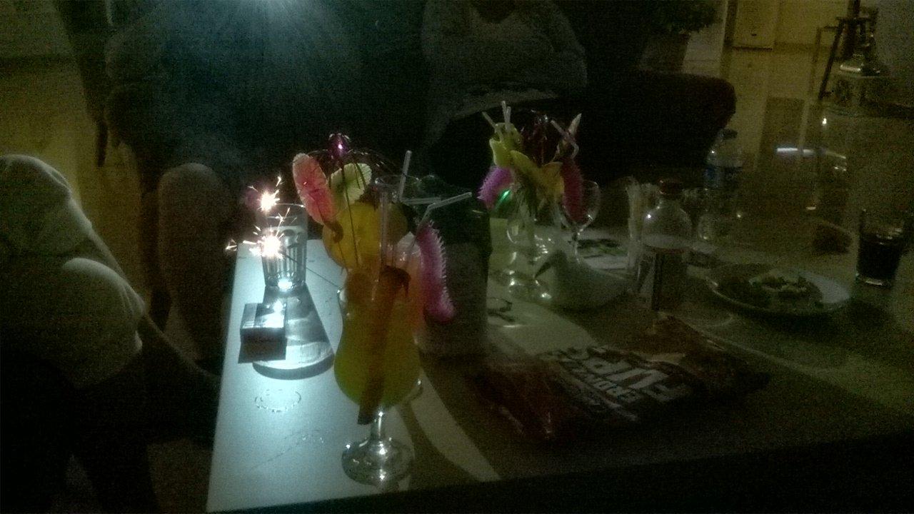 Drink in der Lobby Incekum Su Hotel