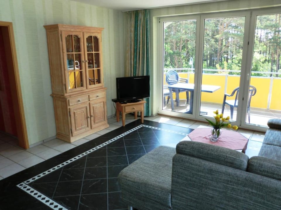 Wohnung 1 - Wohnzimmer Quartier 18 Ihr Feriendomizil auf der Insel Usedom