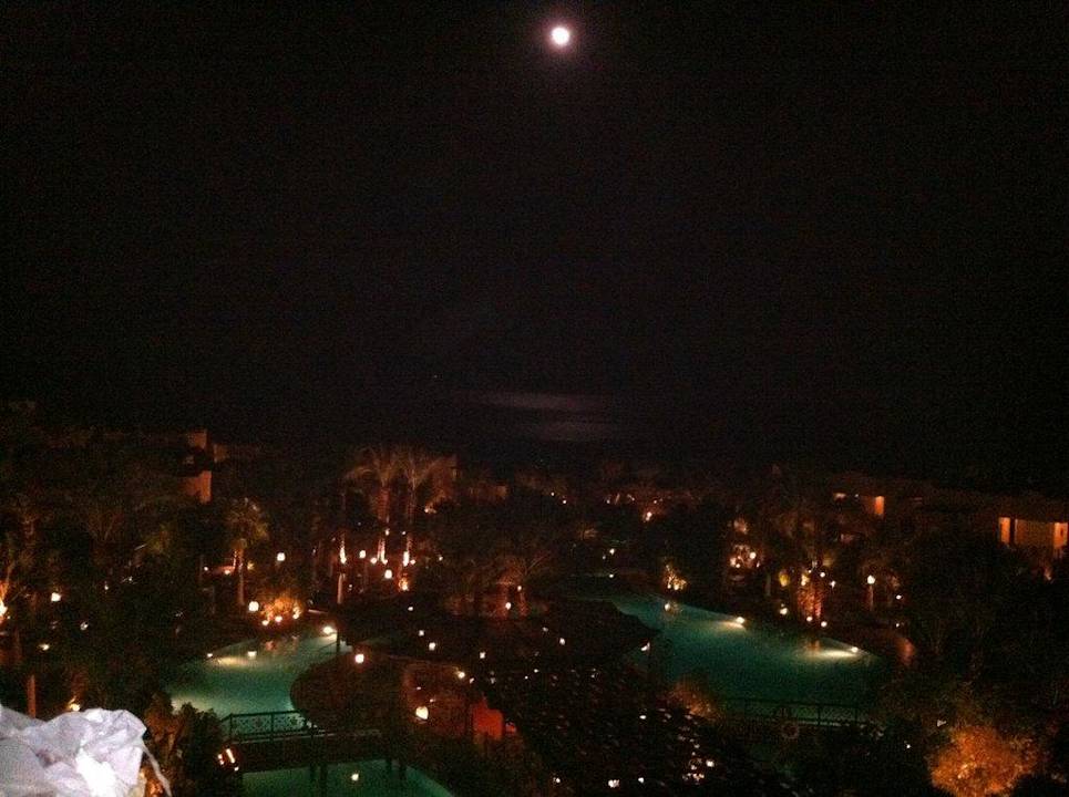 Ausblick von der Shisha Bar The Grand Hotel Sharm El Sheikh