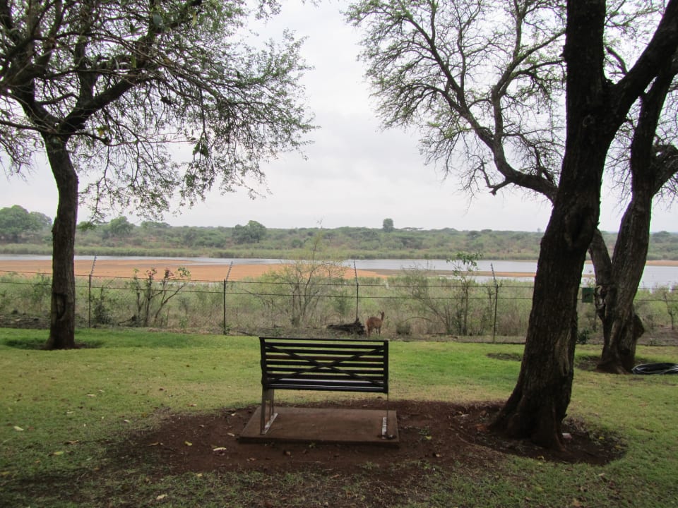 Blick vom Bungalow Restcamp Lower Sabie