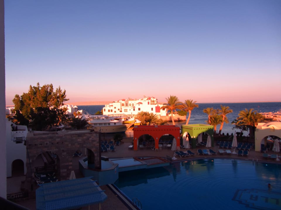 Blick zum Hafen Arabella Azur Resort
