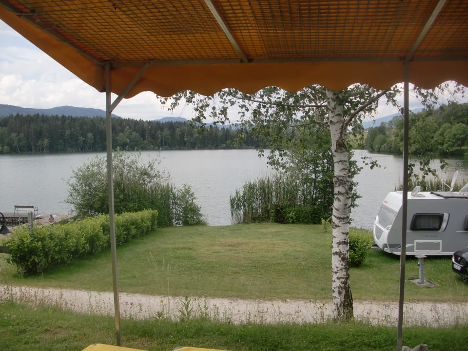 Ausblick Gasthof Camping Maltschacher Seewirt