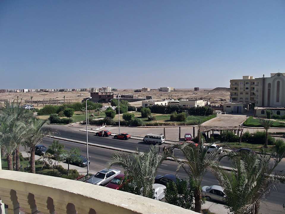 Widok z pierwszego pokoju Riviera Aqua Park Resort