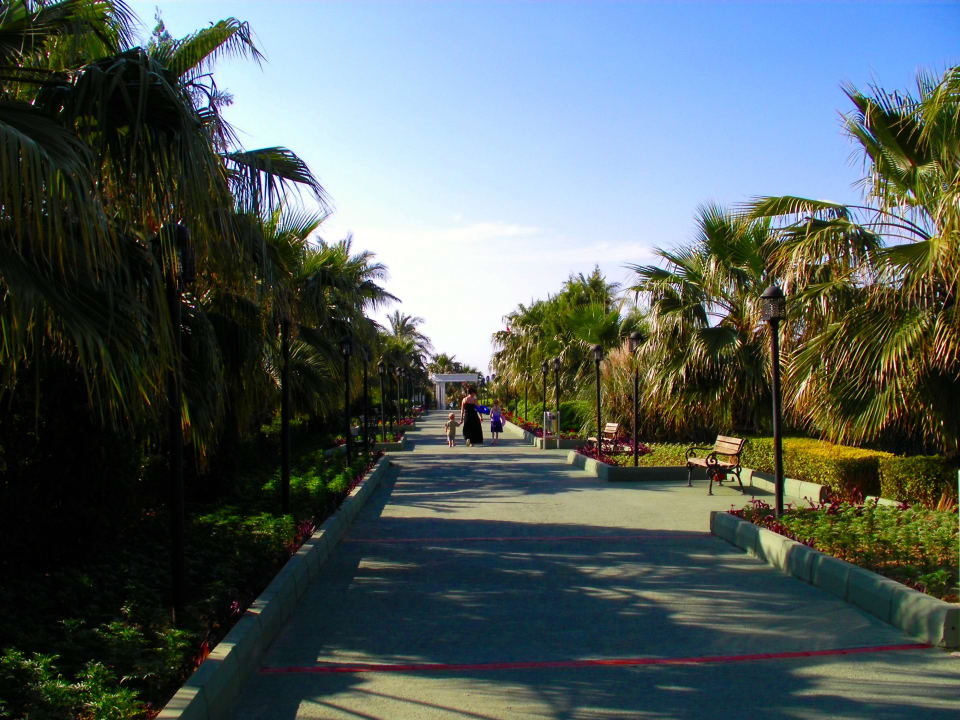 Weg zum Strand Trendy Aspendos Beach Hotel