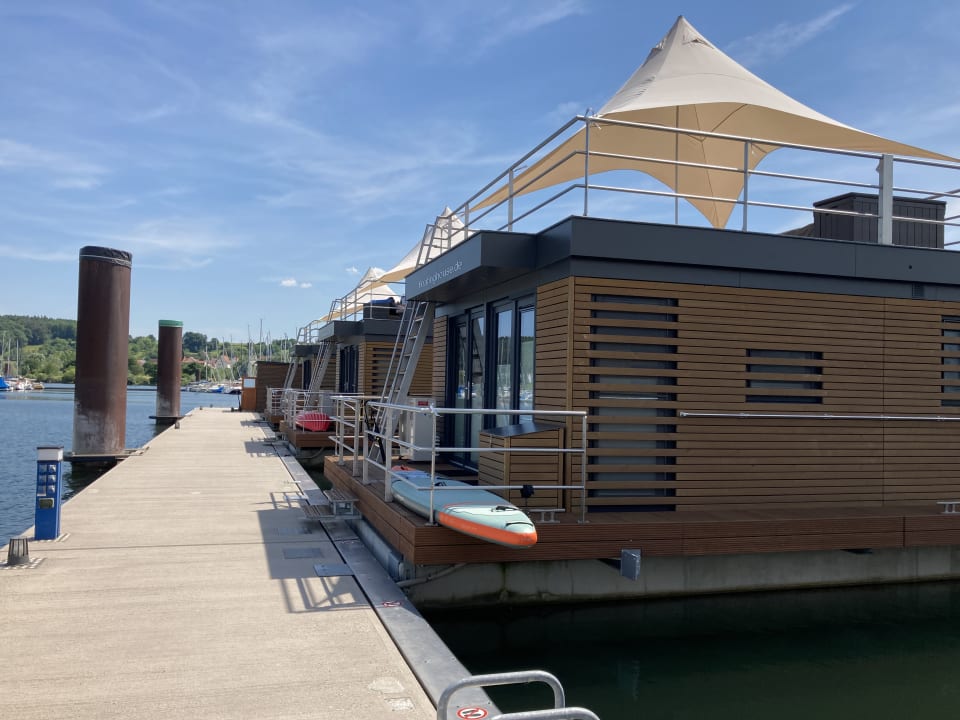 Außenansicht Floating Village Brombachsee