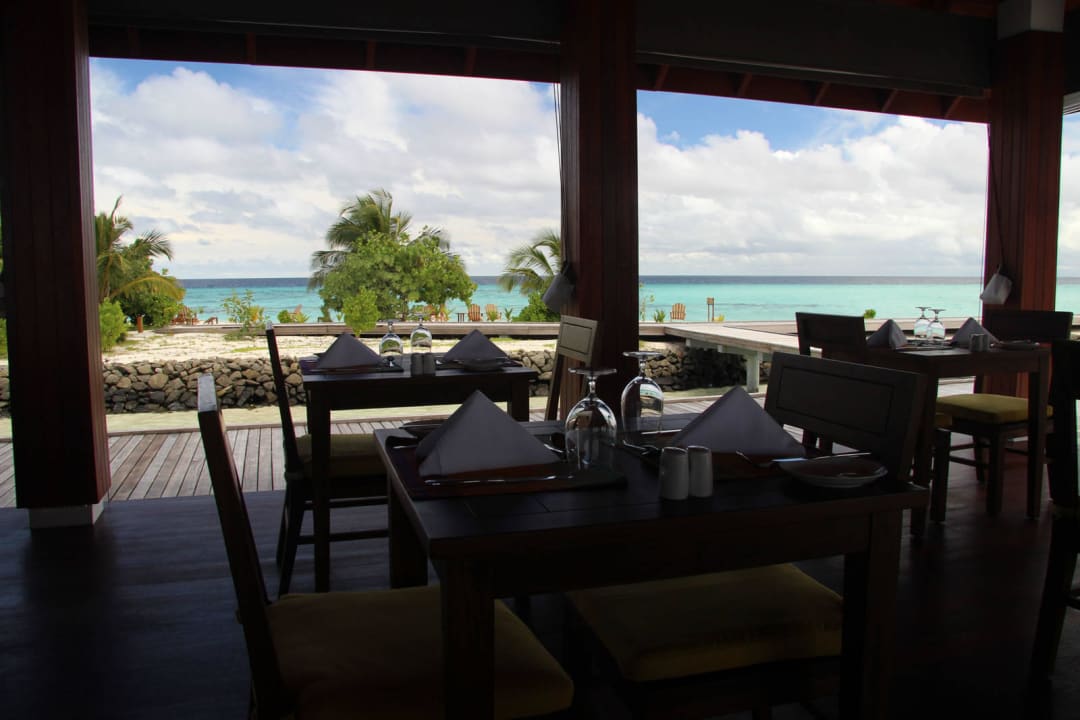 Overwater Restaurant Summer Island Maldives