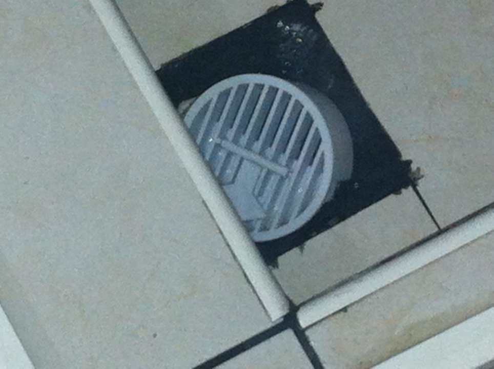 Boden in der Dusche Hotel Angora