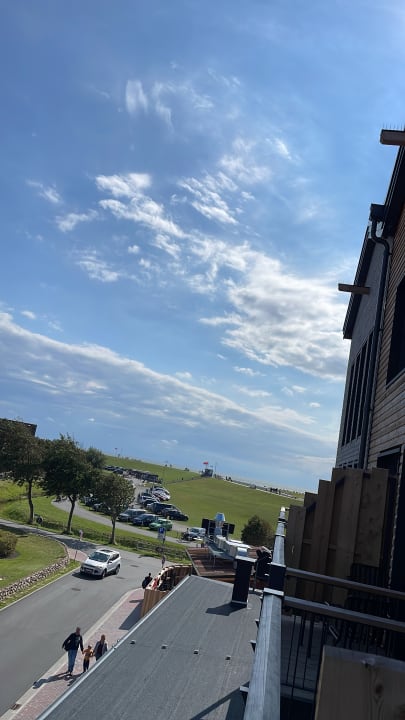 Ausblick Bretterbude Büsum