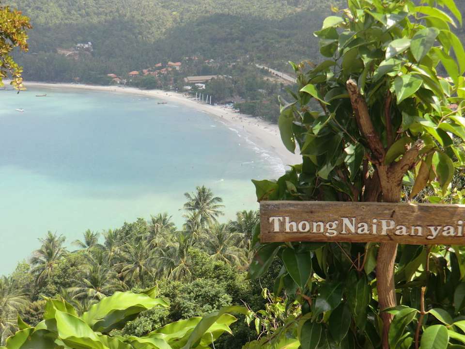 View Point nach Süden Panviman Resort Koh Phangan