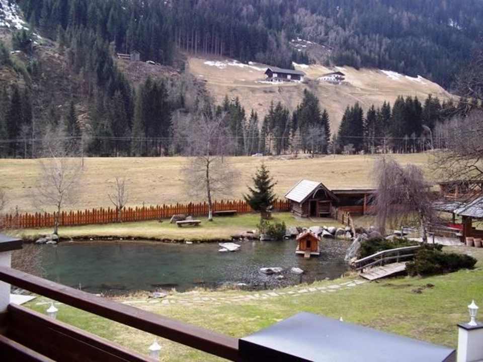 Ausblick vom Balkon Alphotel Tyrol