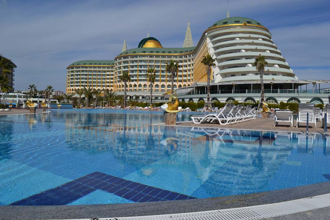 Hotel vom Pool aus Hotel Delphin Imperial