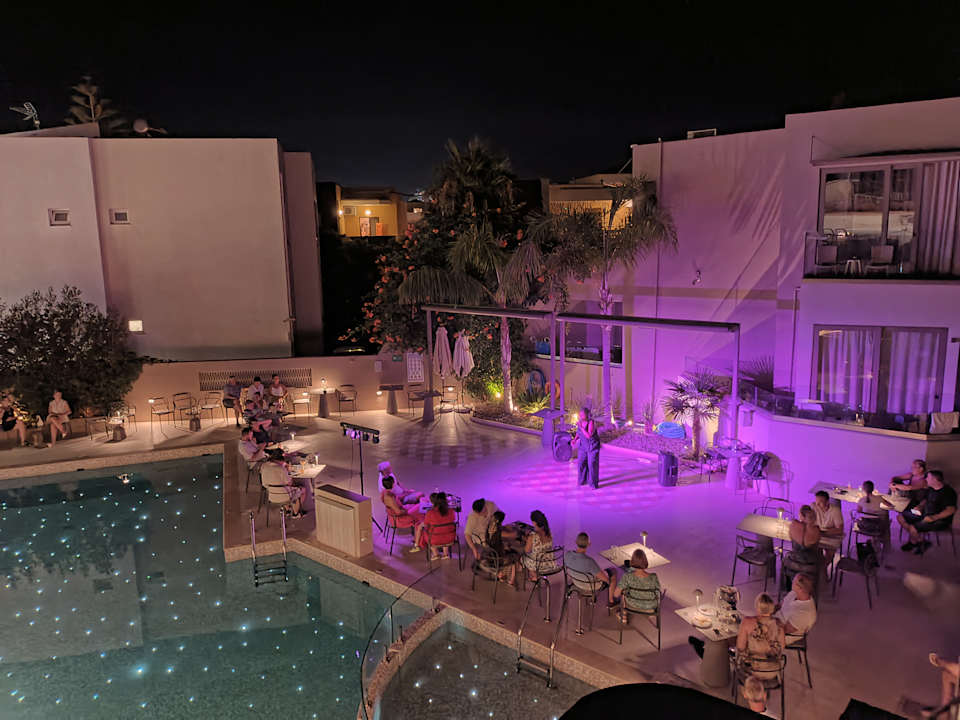 Ausblick Nefeli Hotel Rethymno