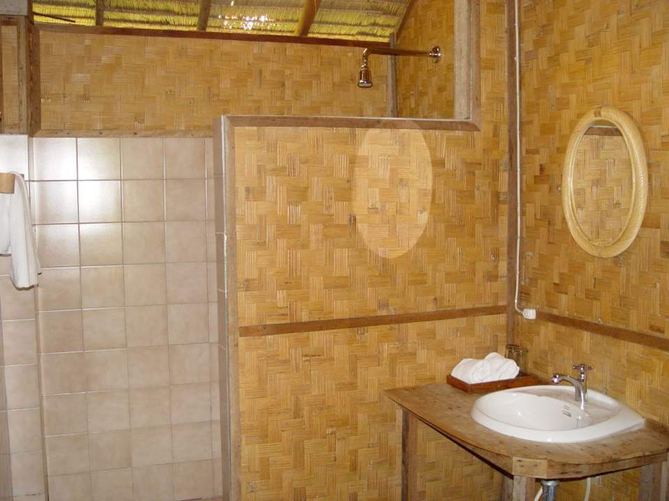 Badezimmer Hotel Lisu Lodge