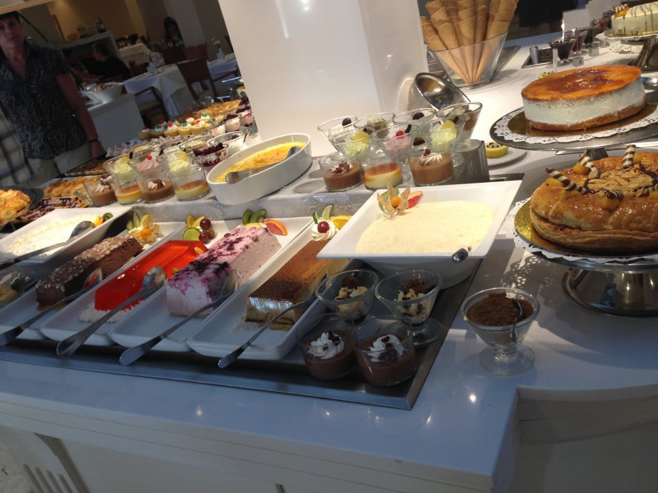 Nachspeisebüffet Hipotels Playa la Barrosa