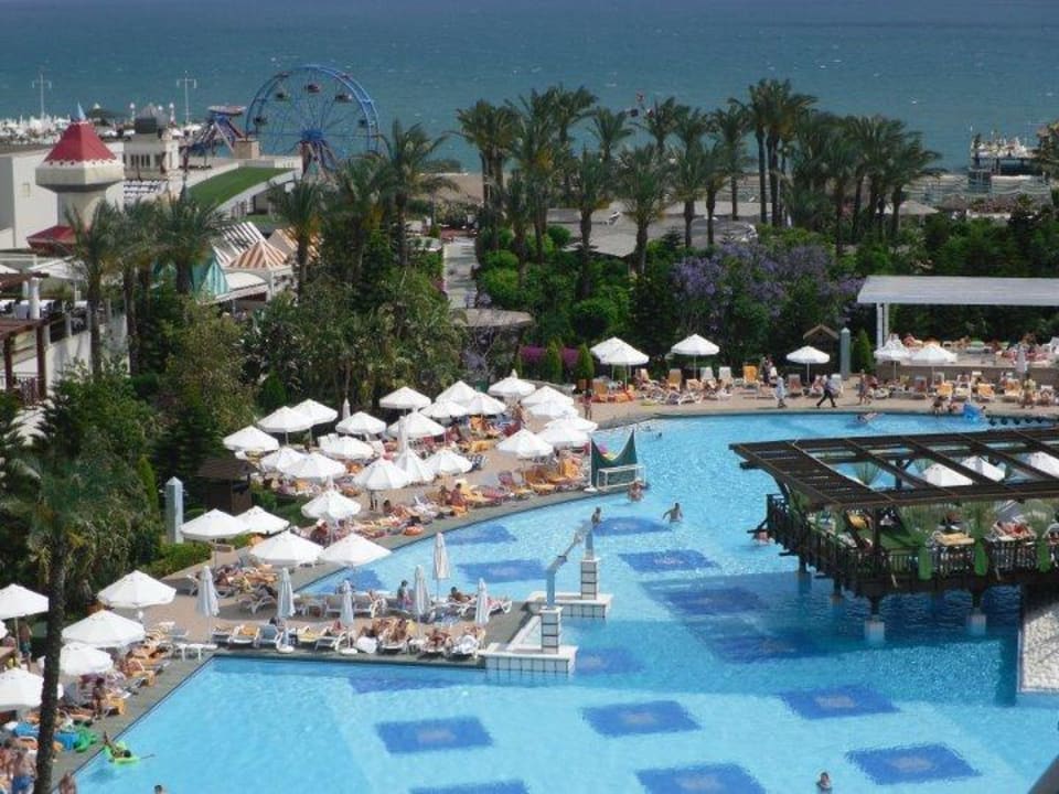 Nur ein kleiner Teil der Poolanlage Hotel Delphin Diva