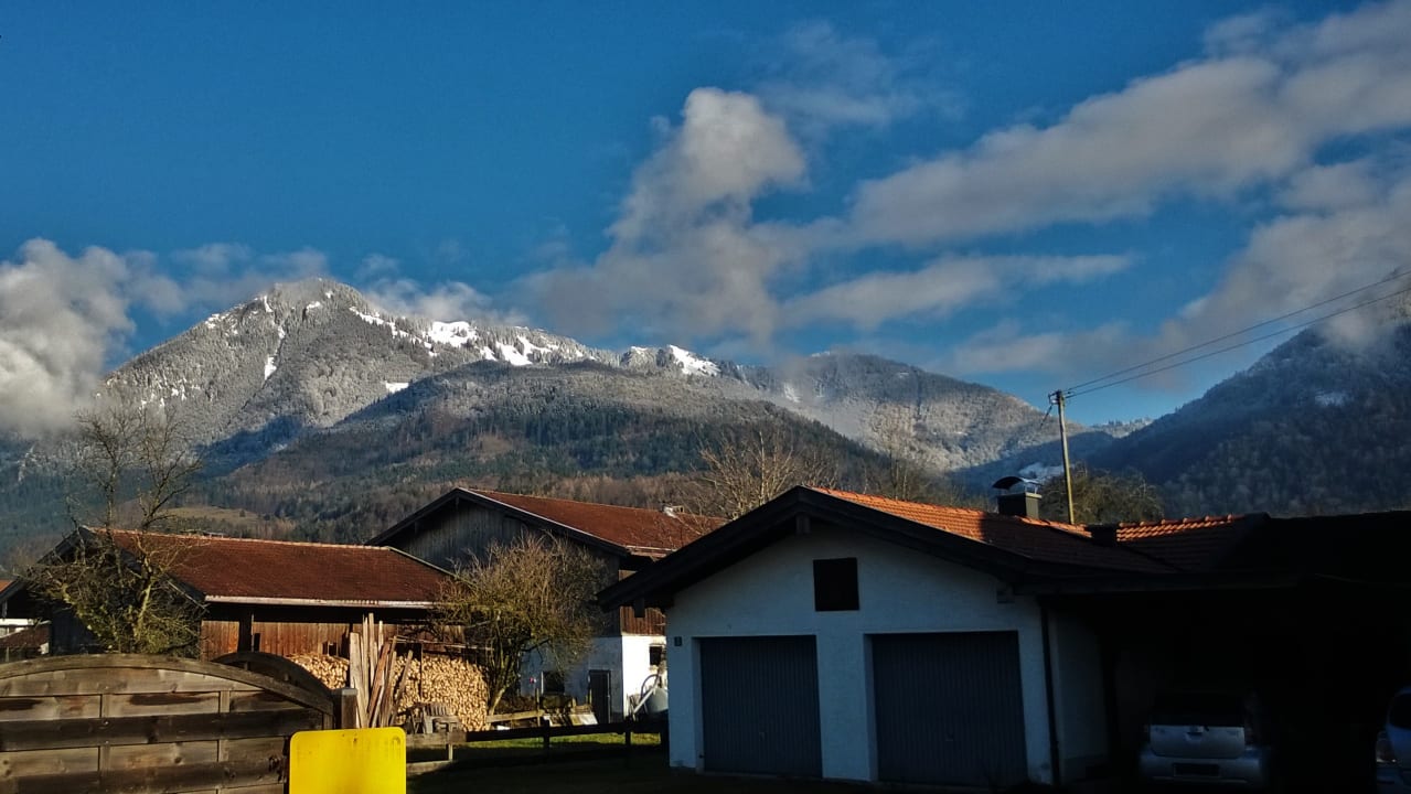 Ausblick Ferienwohnung Apfelblütenhäuschen