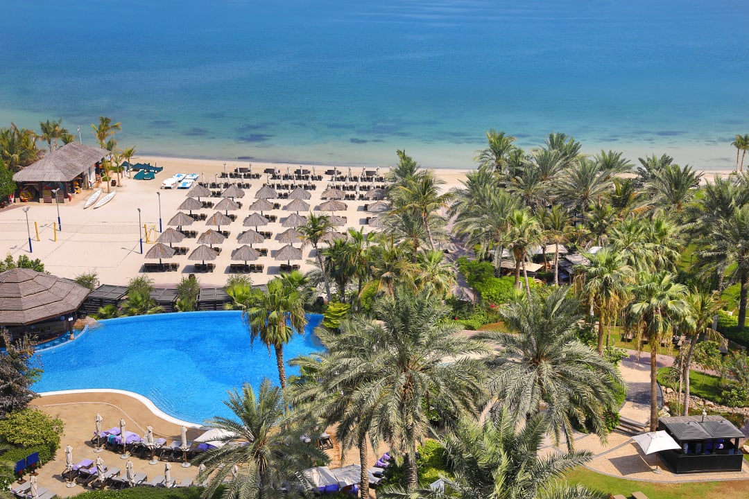 Ausblick Le Meridien Mina Seyahi Beach Resort & Waterpark