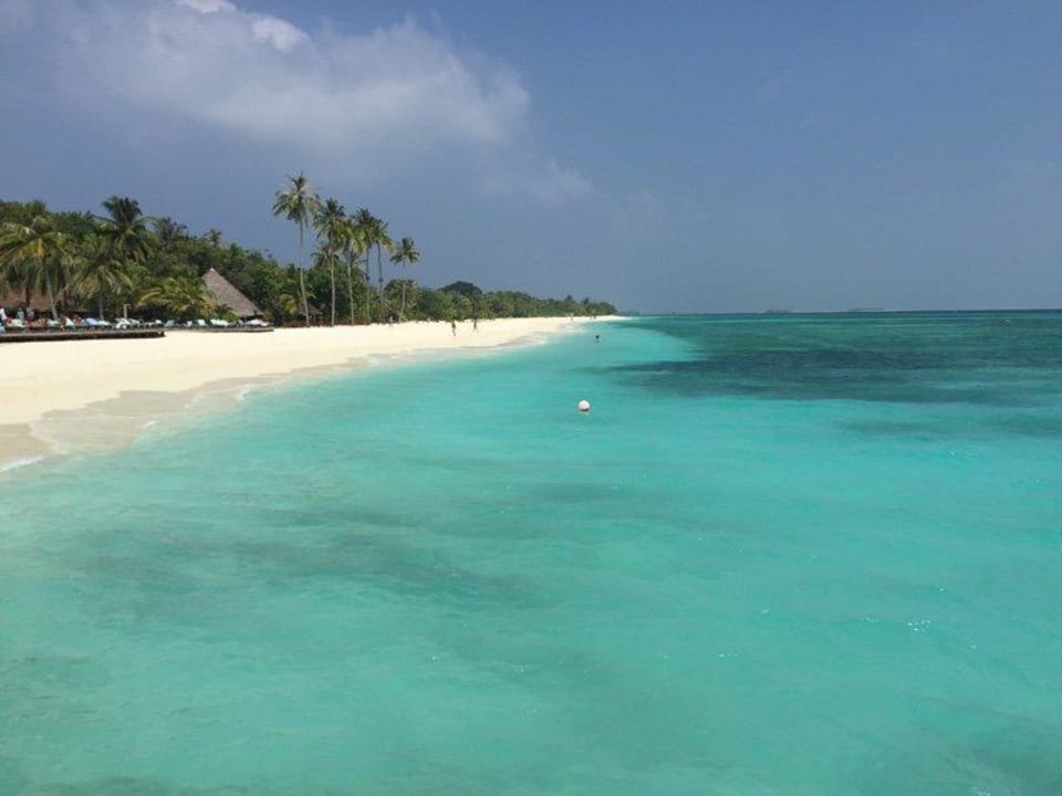 Walk along the beach Kuredu Island Resort & Spa
