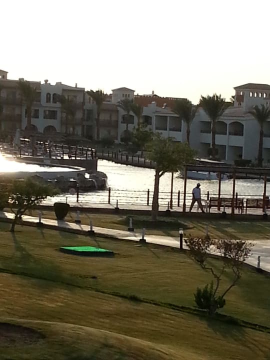 Blick vom Balkon Pickalbatros Dana Beach Resort - Hurghada