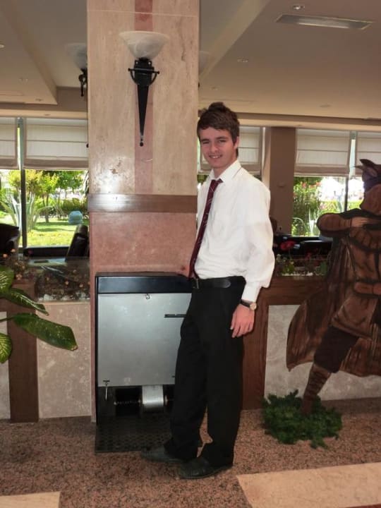 Sehr freundlicher Mann von der Rezeption Greenwood Kemer Resort