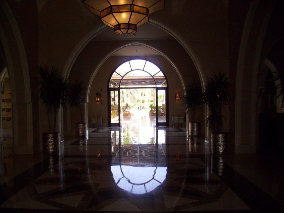 Blick aus der Lobby Hotel JAZ Makadi Star & Spa