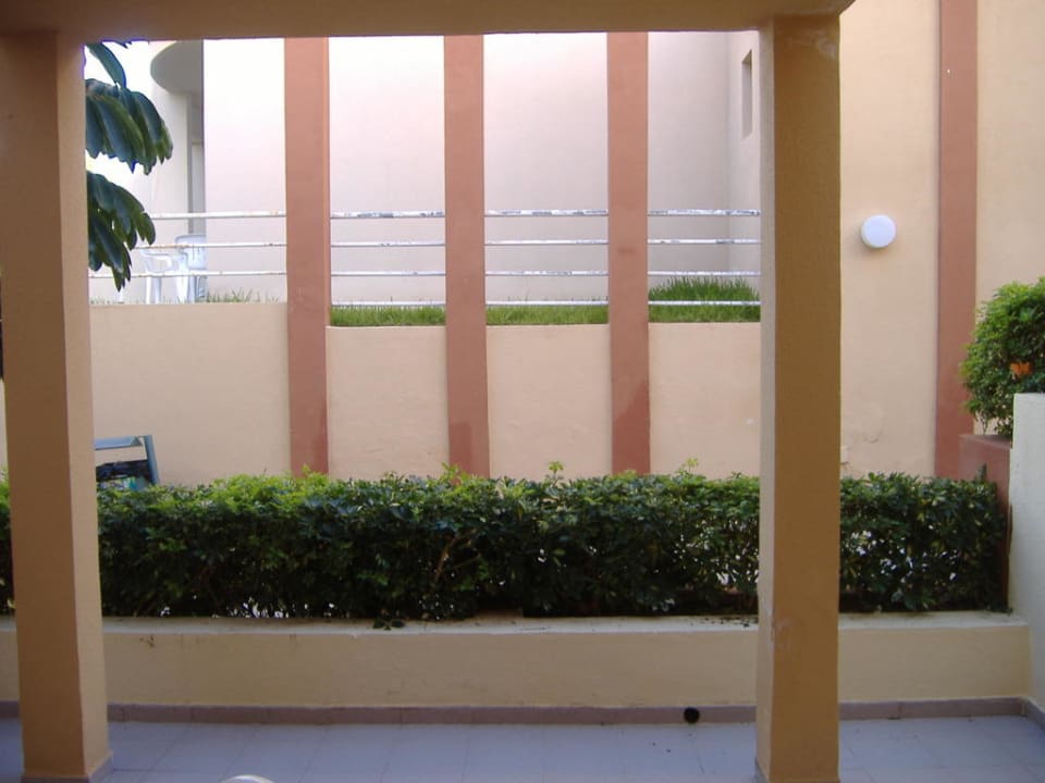 Blick vom Zimmer / Terrasse Los Olivos Beach Resort