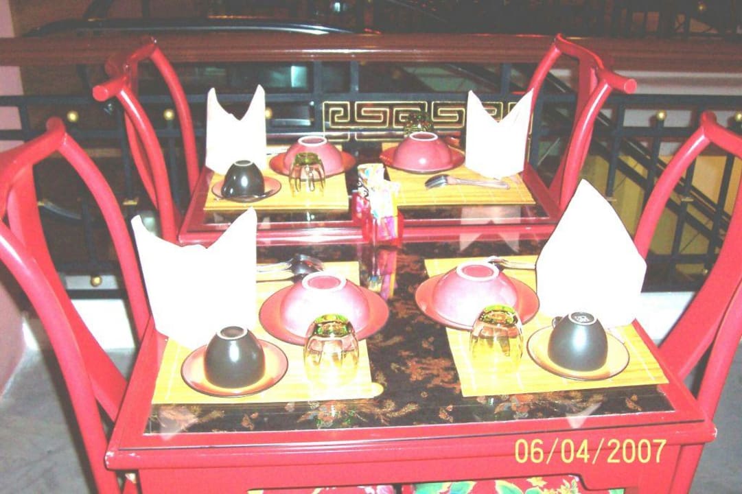 Frühstückstisch Hotel Shanghai Mansion