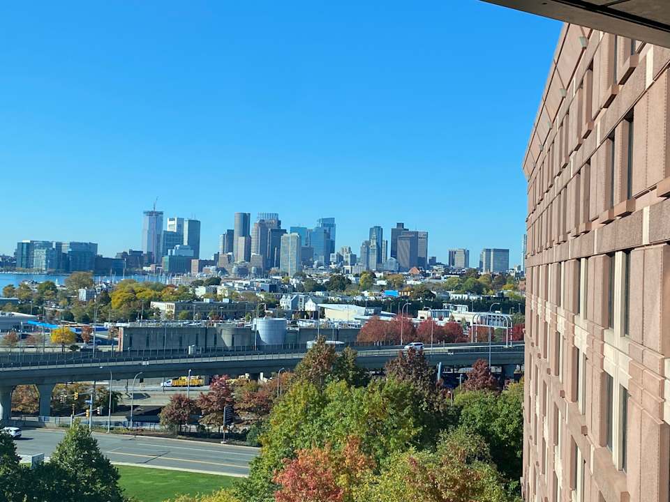 Ausblick Hotel Hilton Boston Logan Airport