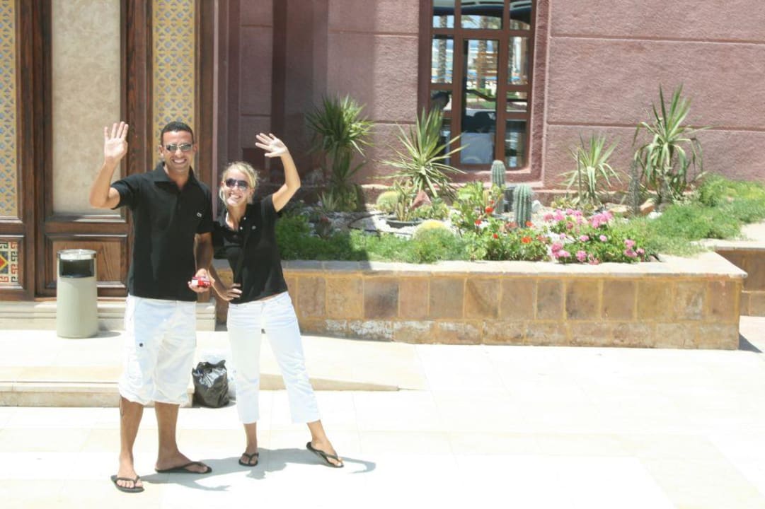 Animateure Hazem und Marina Swisstouch Oriental Resort Marsa Alam
