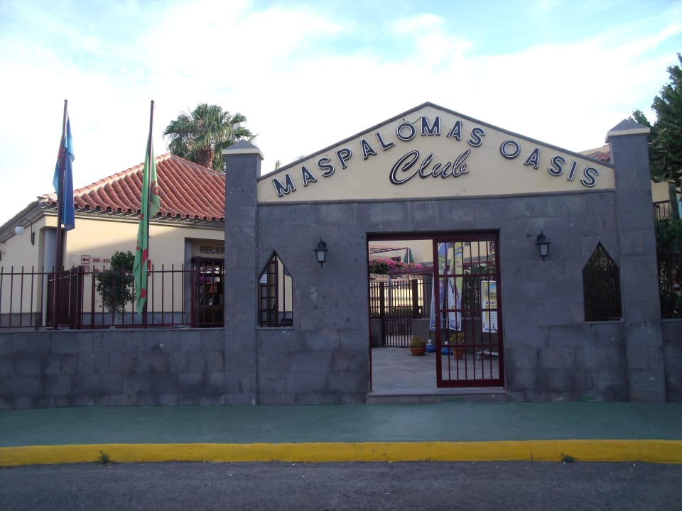 Eingangsbereich Bungalow Maspalomas Oasis Club