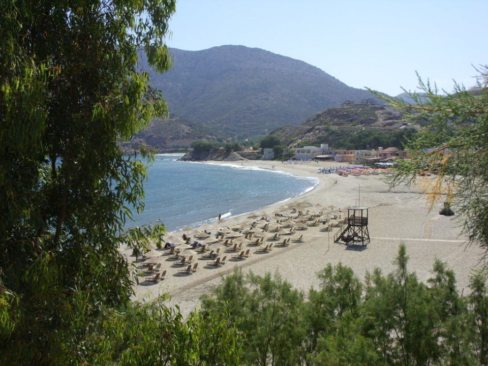 Aus unserem Zimmer Fodele Beach & Water Park Holiday Resort