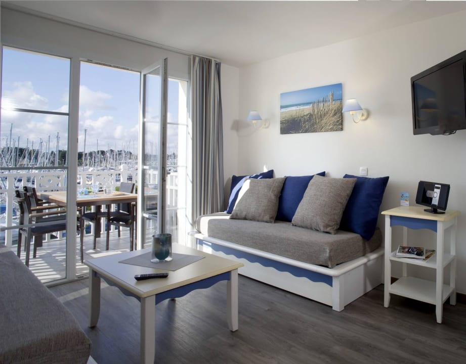 Wohnzimmer Pierre & Vacances Resort Port du Crouesty