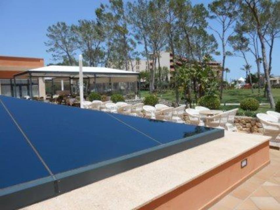 Rückseite zum Garten Hipotels Hipocampo Palace & Spa