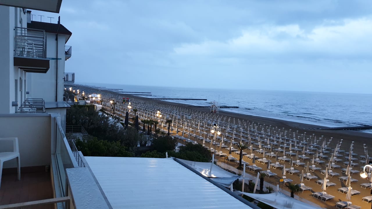 Ausblick Hotel Columbia & Ninfea