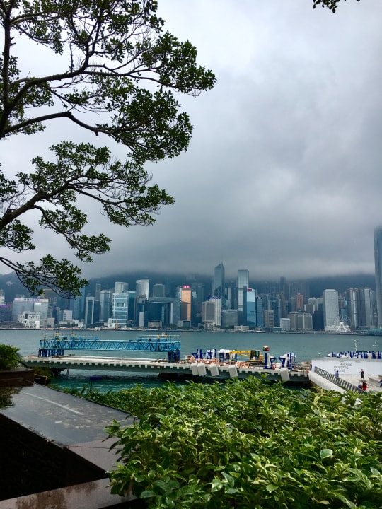 Ausblick Hotel InterContinental Hong Kong
