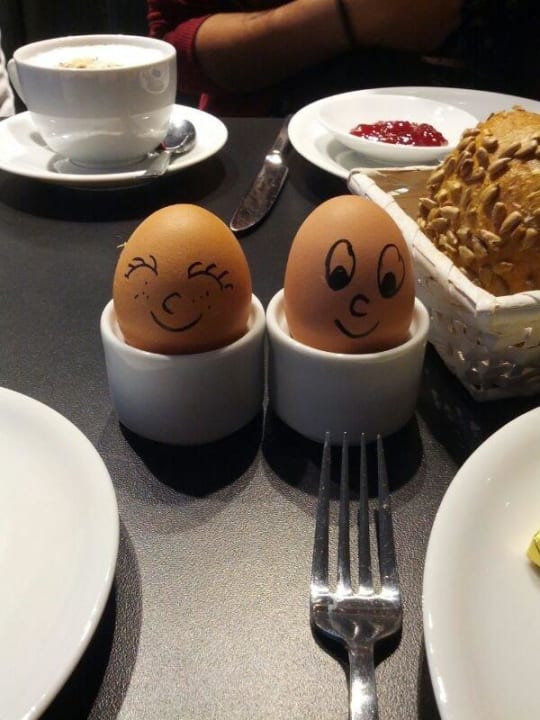 Frühstückseier Hotel Lindemann's