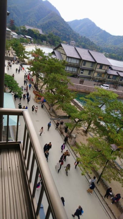 Ausblick Sakuraya Hotel