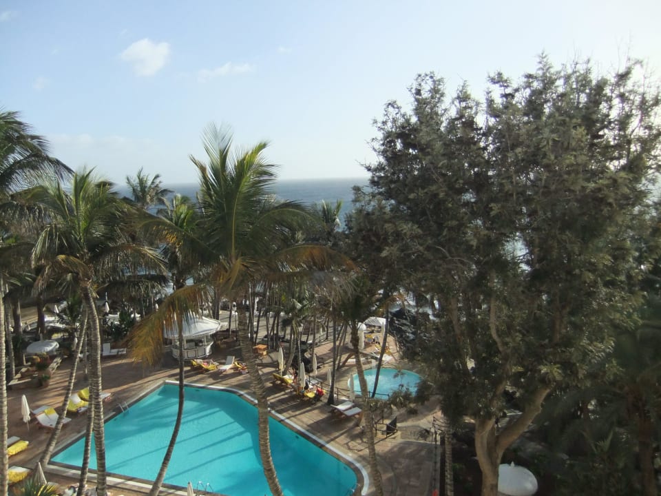 Blick vom Balkon Hotel Fariones