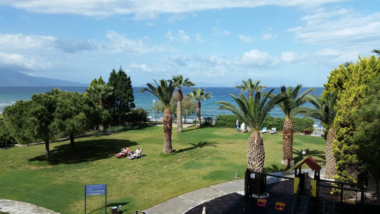 Garten des Hotels Hotel Ephesia