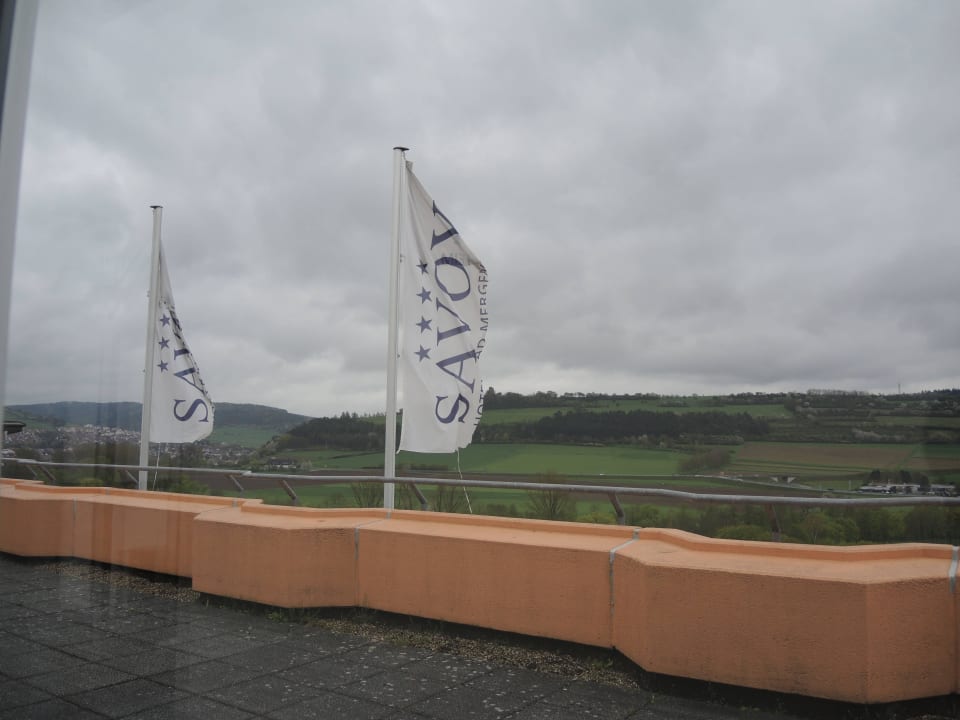 Blick von der 7. Etage SAVOY Hotel Bad Mergentheim