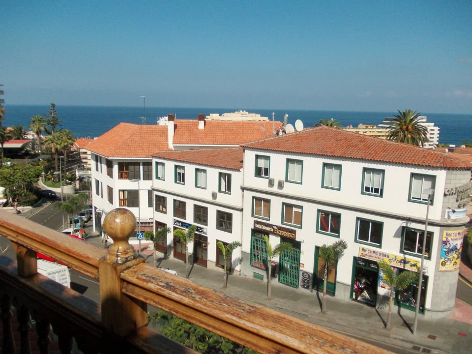 Blick vom Balkon Apartamentos Casablanca