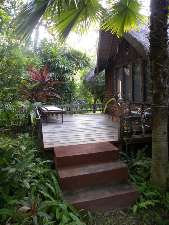 Unsere unbenutzte Terrasse - schade Hotel Nagahill Resort